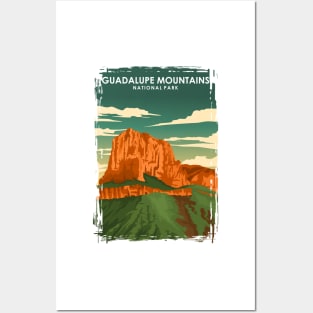 Guadalupe Mountains National Park Travel Poster Posters and Art